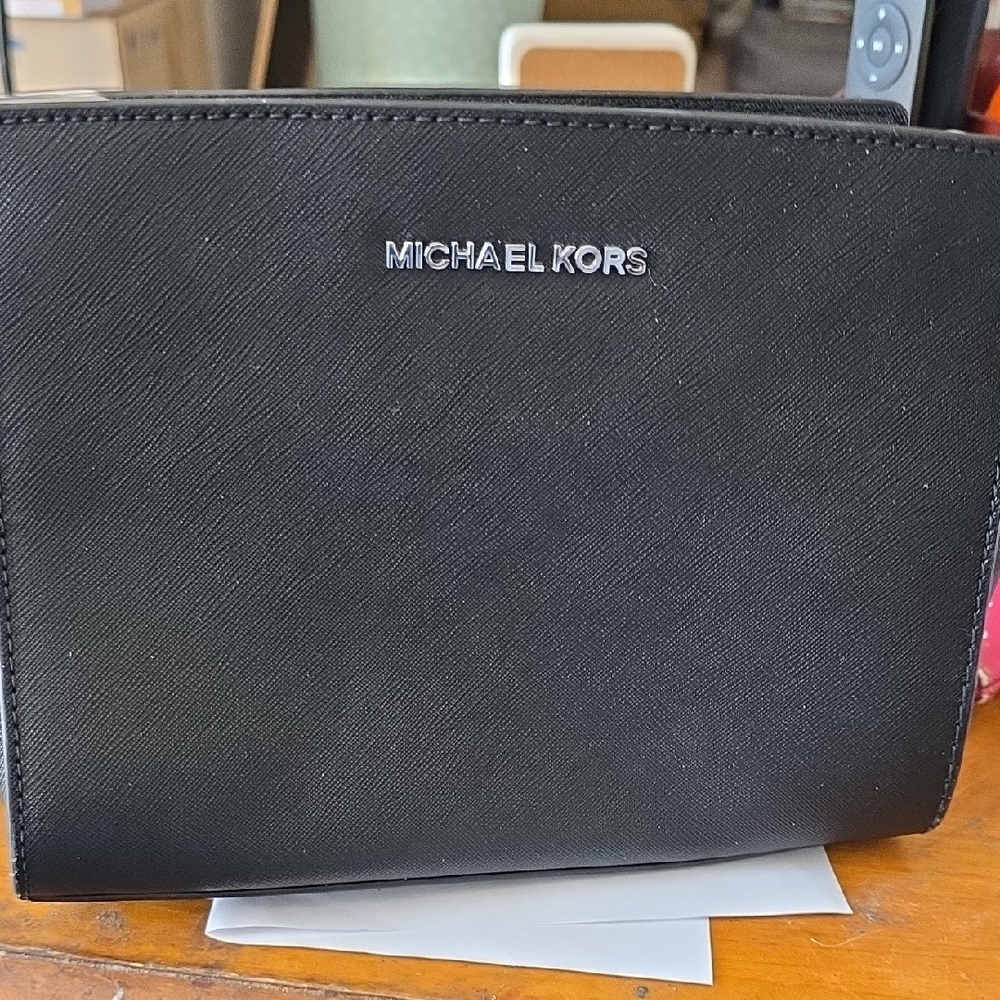 Michael Kors Black Leather Wallet